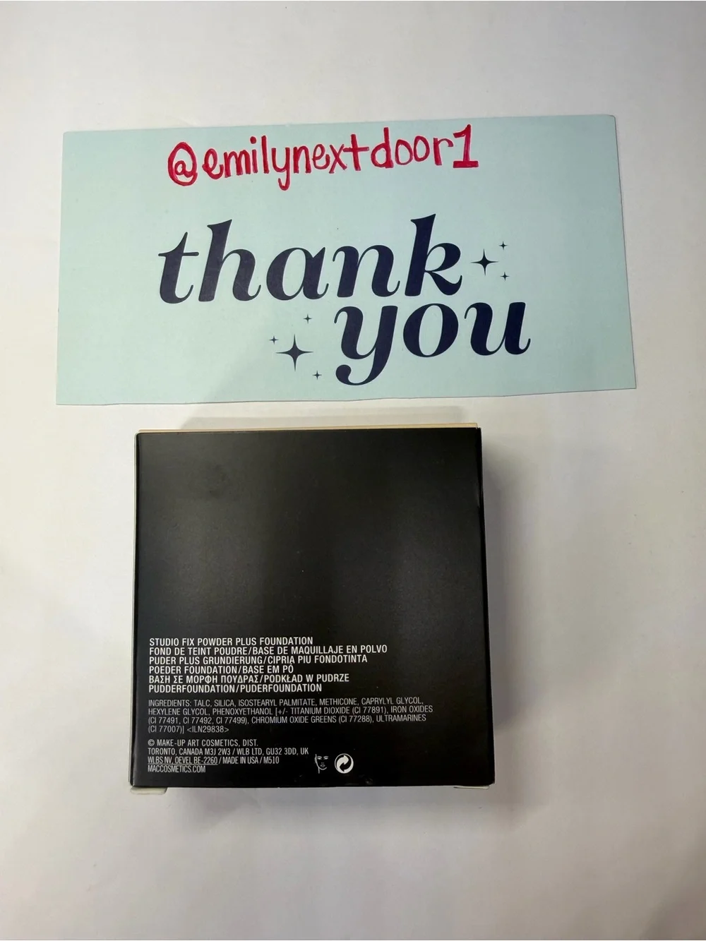 MAC Cosmetics Studio Fix Powder Plus Foundation -NC15- [ORIGINAL FORMULA] NEW